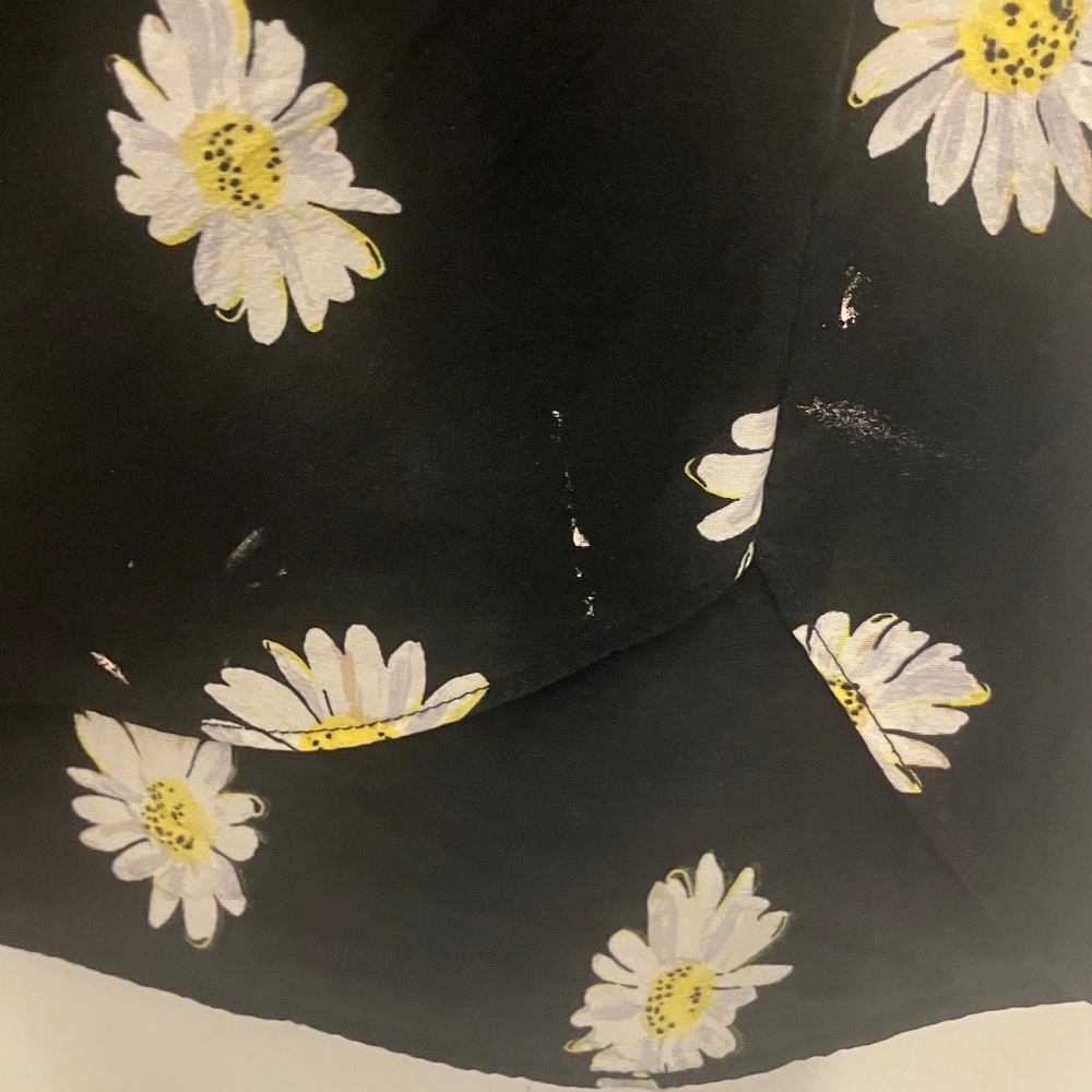 Kate spade daisy+ bee silk blend sleeveless keyhole convertible blouse womens M - Picture 8 of 9
